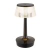 Globo Lucio Tafellamp LED Zwart, 1-licht