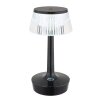 Globo Lucio Tafellamp LED Zwart, 1-licht