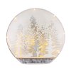 Globo Winteria deco licht LED Zilver, Transparant, Helder, Wit, 12-lichts