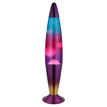 Lavalamp  Globo Etna Tafellamp LED Kleurrijk, 1-licht