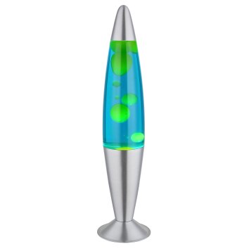 Lavalamp  Globo Etna lavalamp, Tafellamp LED Zilver, 1-licht