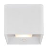Globo Veronika Wandlamp LED Wit, 1-licht, Bewegingsmelder