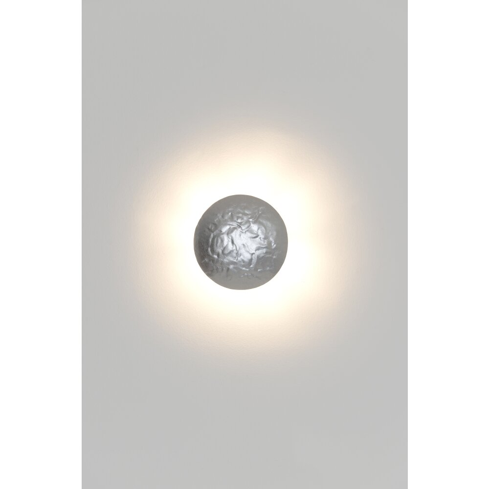 Holländer GIALLO Muurlamp LED Zilver, 1-licht main product photo