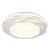 Globo Flordelis Plafondlamp LED Wit, 1-licht