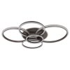 Globo Lorelei Plafondlamp LED Antraciet, 1-licht