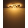 Globo Lorelei Plafondlamp LED Antraciet, 1-licht