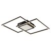 Globo Saunders Plafondlamp LED Zwart, 1-licht, Afstandsbediening