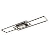 Globo Saunders Plafondlamp LED Zwart, 1-licht, Afstandsbediening
