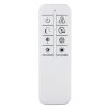 Globo Saunders Plafondlamp LED Zwart, 1-licht, Afstandsbediening