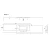 Globo Saunders Plafondlamp LED Zwart, 1-licht, Afstandsbediening