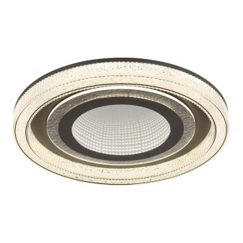 Globo Alsuna Plafondlamp LED Antraciet, 1-licht, Afstandsbediening
