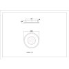 Globo Wiley Plafondlamp LED Grijs, Wit, 1-licht