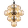 Globo Conor Hanglamp Zwart, 13-lichts