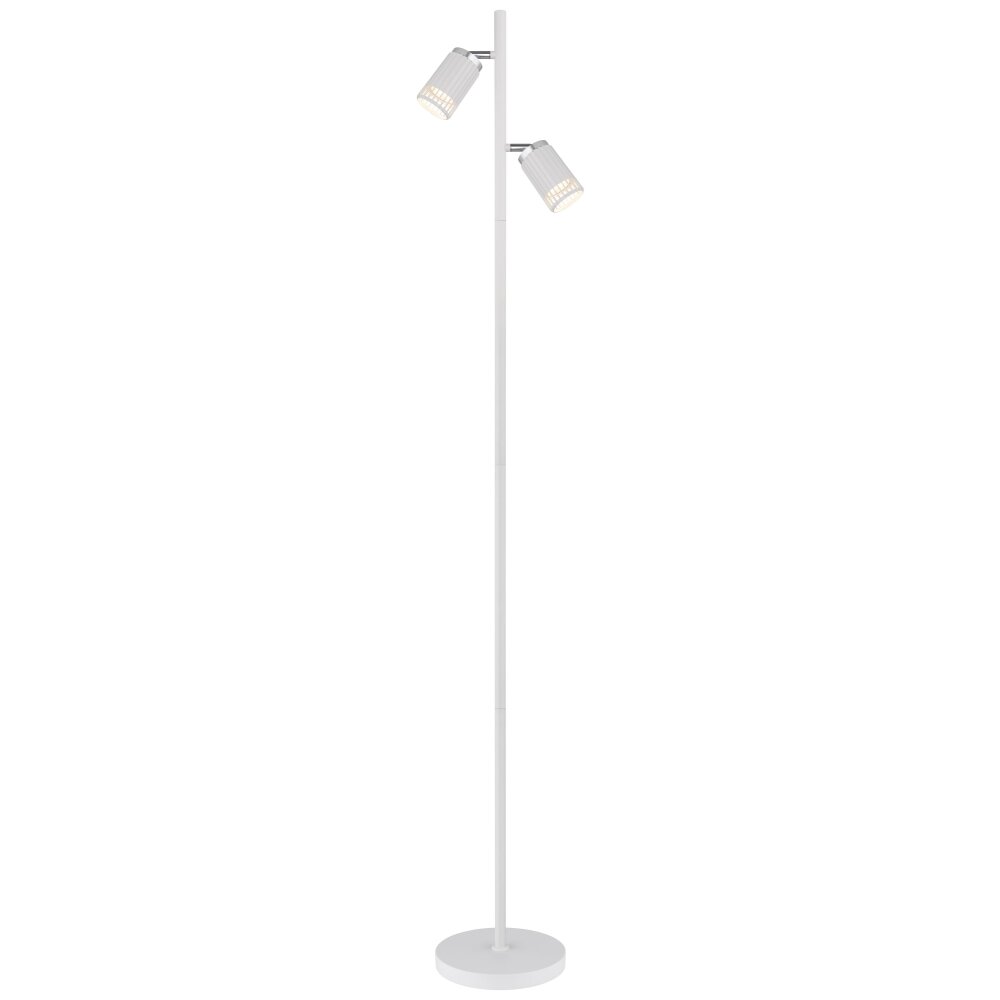 Globo Korben Staande lamp Wit, 2-lichts main product photo