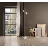 Globo Korben Staande lamp Wit, 2-lichts