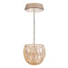 Globo Wanda Tafellamp LED Amber, 1-licht