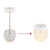 Globo Wanda Tafellamp LED Transparant, Helder, 1-licht