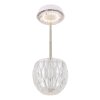 Globo Wanda Tafellamp LED Transparant, Helder, 1-licht