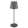 Globo I Tafellamp LED Grijs, 1-licht