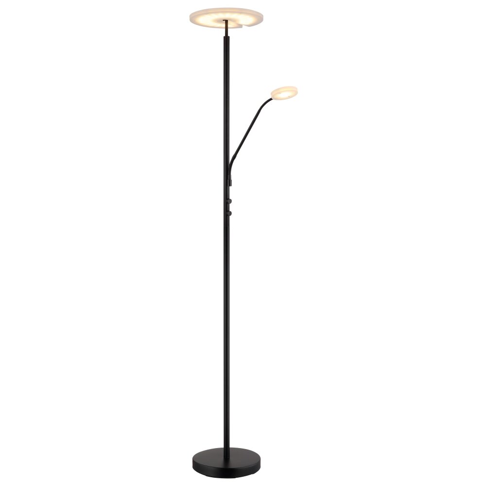 Globo Stanford Plafondlamp LED Zwart, 1-licht main product photo