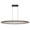 Globo Della Hanglamp LED Zwart, 1-licht