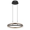 Globo Della Hanglamp LED Zwart, 1-licht
