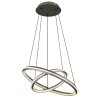 Globo Alaina Hanglamp LED Grijs, 1-licht, Afstandsbediening