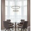 Globo Alaina Hanglamp LED Grijs, 1-licht, Afstandsbediening