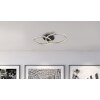 Globo Alaina Plafondlamp LED Grijs, 1-licht, Afstandsbediening