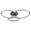 Globo Alaina Plafondlamp LED Grijs, 1-licht, Afstandsbediening