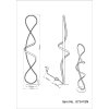 Globo Swirl Staande lamp LED Nikkel mat, 1-licht