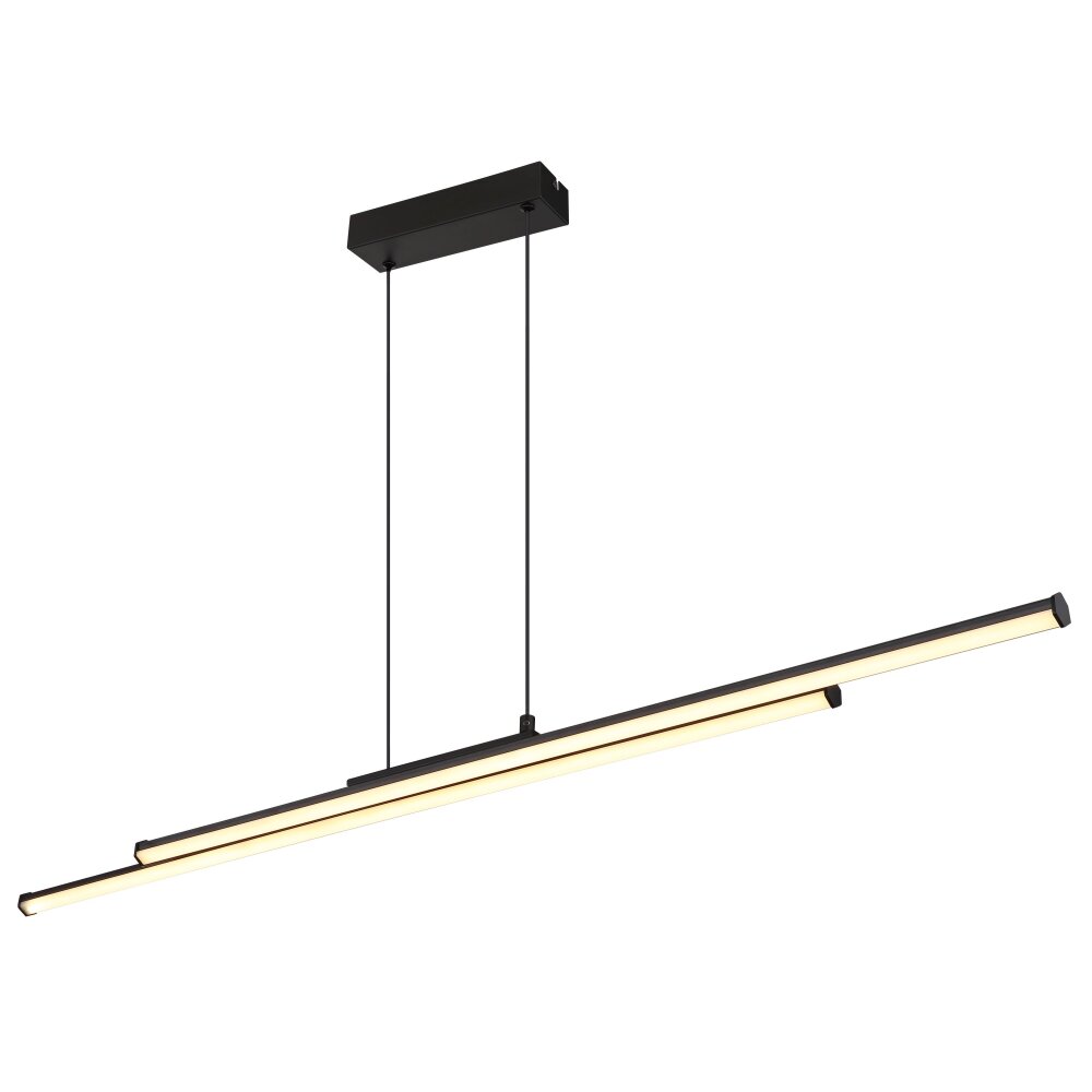 Globo Kirina Hanglamp LED Zwart, 1-licht main product photo