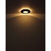 Globo Kory Plafondlamp LED Zwart, 1-licht