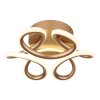 Globo Melisand Plafondlamp LED Champagne, 1-licht