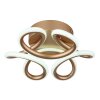 Globo Melisand Plafondlamp LED Champagne, 1-licht