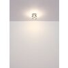 Globo Melisand Plafondlamp LED Zilver, 1-licht