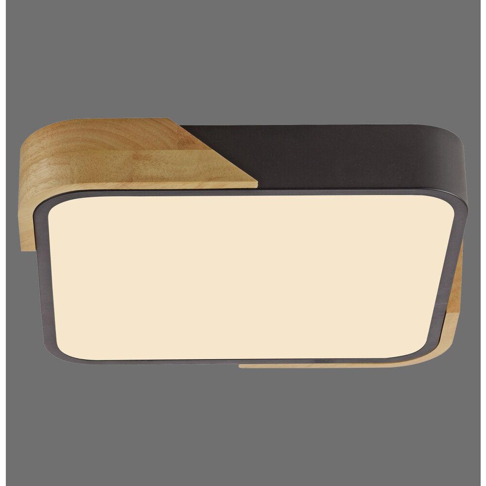 Lichten Direct BILA Plafondlamp LED Zwart, 1-licht main product photo