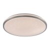 Lichten Direct KYLE Plafondlamp LED Zilver, 1-licht