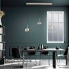 Paul Neuhaus Q-Serie Q-Rotate Hanglamp LED Zilver, 3-lichts, Afstandsbediening Paul Neuhaus Q-Serie Q-Rotate Hanglamp LED Zilver, 3-lichts, Afstandsbediening