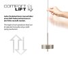 Paul Neuhaus Q-Serie Q-Rotate Hanglamp LED Zilver, 3-lichts, Afstandsbediening Paul Neuhaus Q-Serie Q-Rotate Hanglamp LED Zilver, 3-lichts, Afstandsbediening