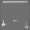 Paul Neuhaus Verlichting Q-Rotate Hanglamp LED Zilver, 3-lichts, Afstandsbediening