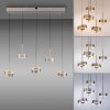 Paul Neuhaus Q-Serie Q-Rotate Hanglamp LED Zilver, 5-lichts Paul Neuhaus Q-Serie Q-Rotate Hanglamp LED Zilver, 5-lichts