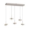 Paul Neuhaus Q-Serie Q-Rotate Hanglamp LED Zilver, 5-lichts Paul Neuhaus Q-Serie Q-Rotate Hanglamp LED Zilver, 5-lichts