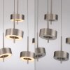 Paul Neuhaus Q-Serie Q-Rotate Hanglamp LED Zilver, 5-lichts Paul Neuhaus Q-Serie Q-Rotate Hanglamp LED Zilver, 5-lichts