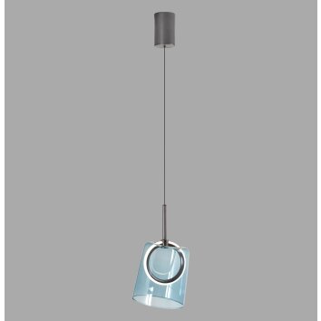 Paul Neuhaus Verlichting Zula Hanglamp LED Bruin, 1-licht