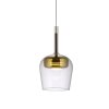 Paul Neuhaus Q-Serie Q-Kon Hanglamp LED Bruin, 1-licht, Afstandsbediening