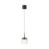 Paul Neuhaus Q-Serie Q-Kon Hanglamp LED Bruin, 1-licht, Afstandsbediening