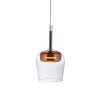 Paul Neuhaus Q-Serie Q-Kon Hanglamp LED Bruin, 1-licht, Afstandsbediening
