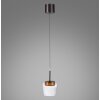 Paul Neuhaus Verlichting Q-Kon Hanglamp LED Bruin, 1-licht, Afstandsbediening