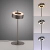 Paul Neuhaus Q-Serie Q-Rotate Tafellamp LED Bruin, 1-licht, Afstandsbediening